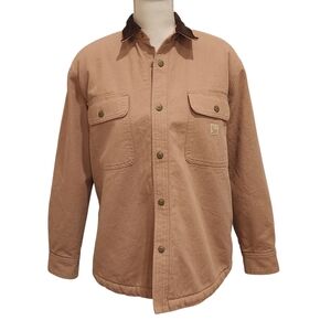 Aritzia Tna Pink Sherpa Insulated Front Pocket Women Small Barn Chore Jacket EUC